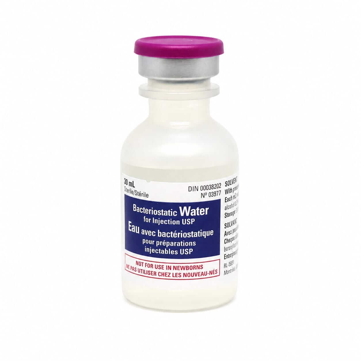 PFIZER BACTERIOSTATIC WATER 30ML PFIZER BACTERIOSTATIC WATER 30ML