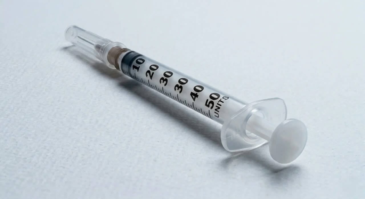 Injection Syringe 0.5cc 5/16 Inch 8mm Injection Syringe 0.5cc 5/16 Inch 8mm