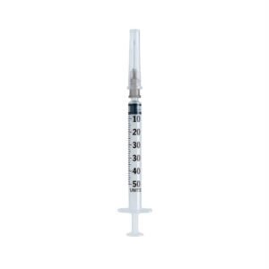 Injection Syringe 0.5cc 5/16 Inch 8mm