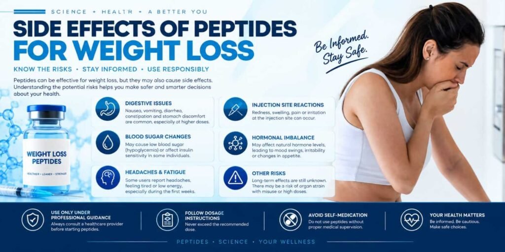 side effects of weight loss peptides